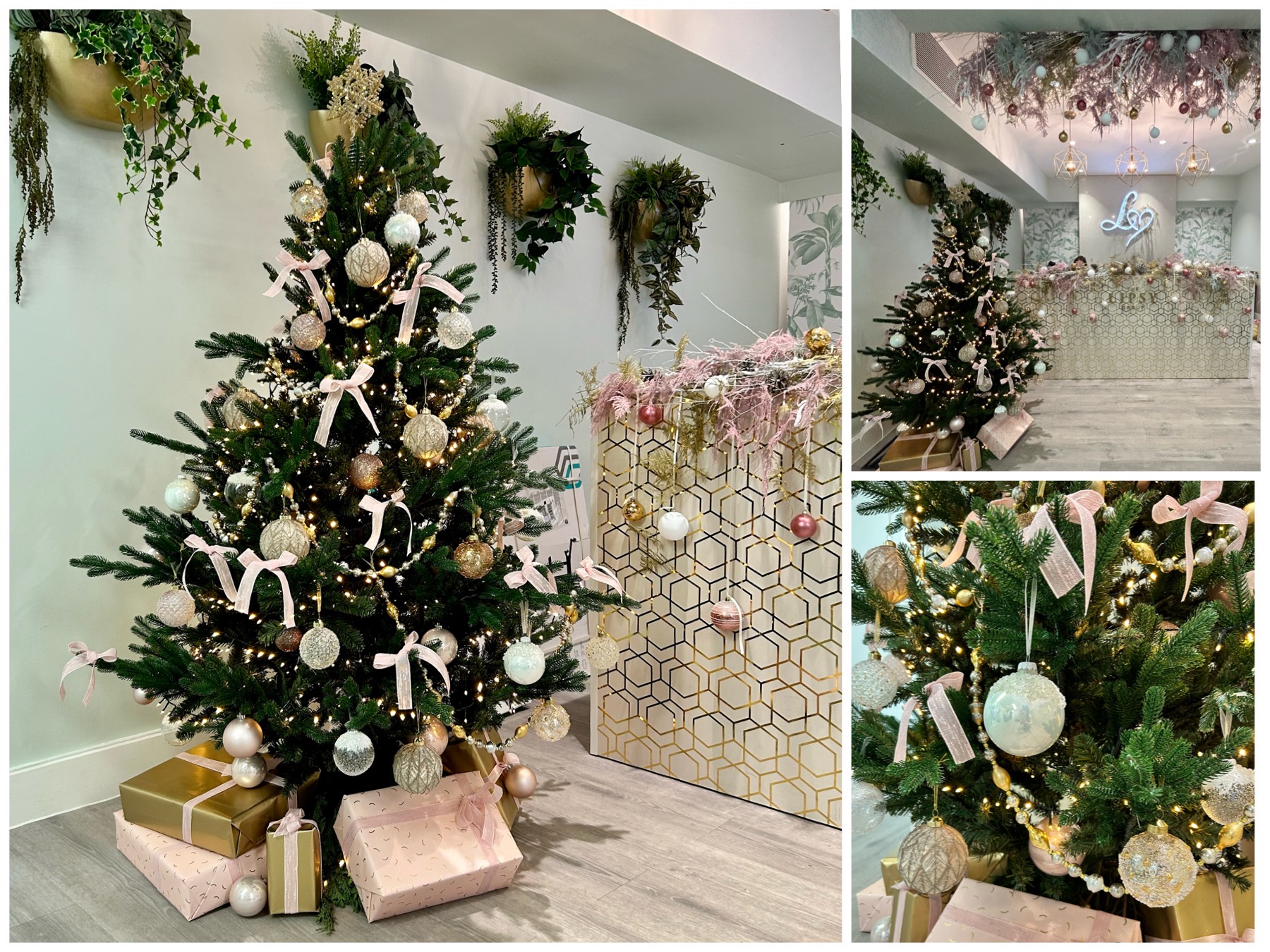 Christmas decoration for head office in London