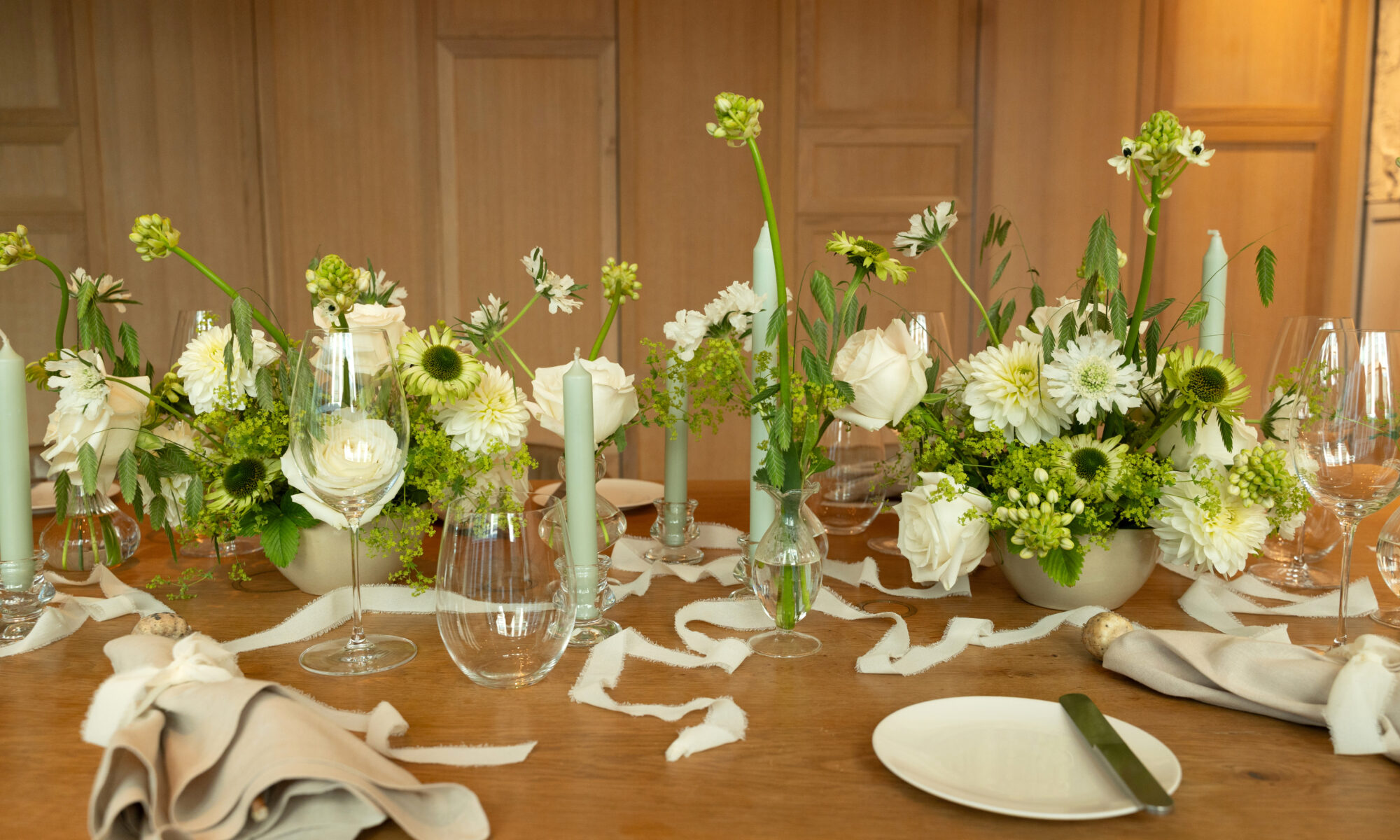 Flower Decor at Hide Restaurant