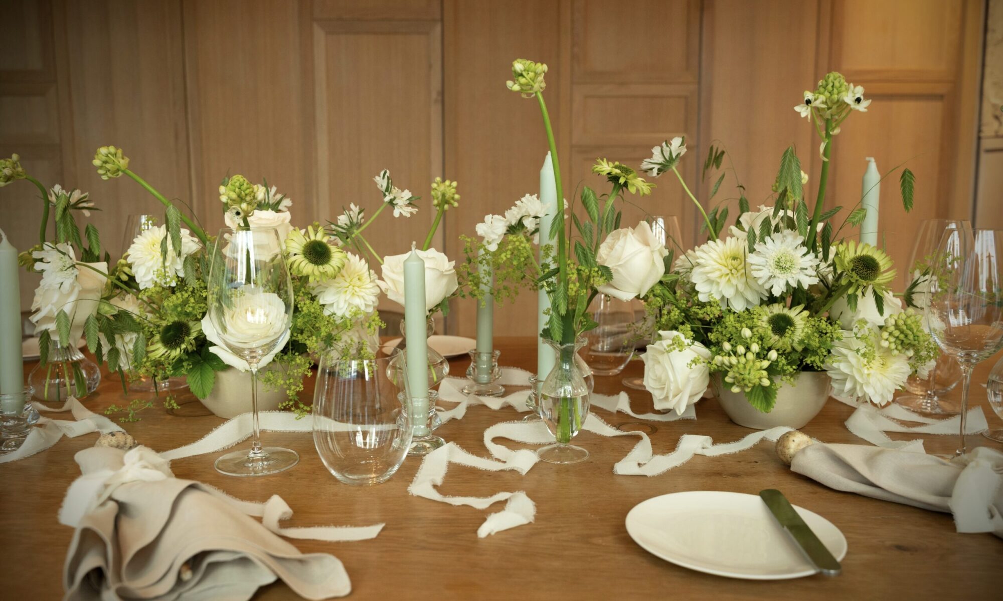 Event Flower Decor at Hide Restaurant